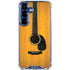 Wood Guitar Galaxy S25 Clear Case